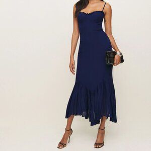 Reformation Aiko Dress in Danube NWT